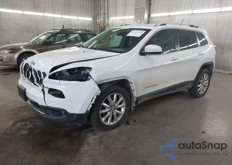 2014 Jeep Cherokee Limited from USA, damaged, VIN 1C4PJMDS8EW211823